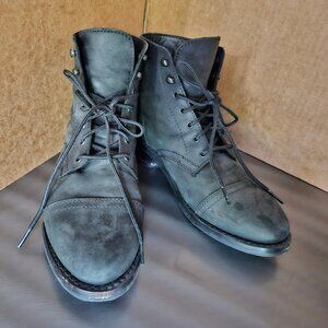 Thursday Boots "Captain" Black Matte Women's 11.0 (Fits 10-10.5)